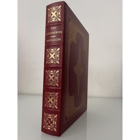 The Decameron by John Boccaccio : The Easton Press (Leather Bound, 1980)‎ - Picture 2 of 9